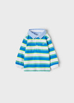 Polo stripes long sleeve baby boy (mayoral) - CottonKids.ie - Top - 12 month - 2 year - 6 month