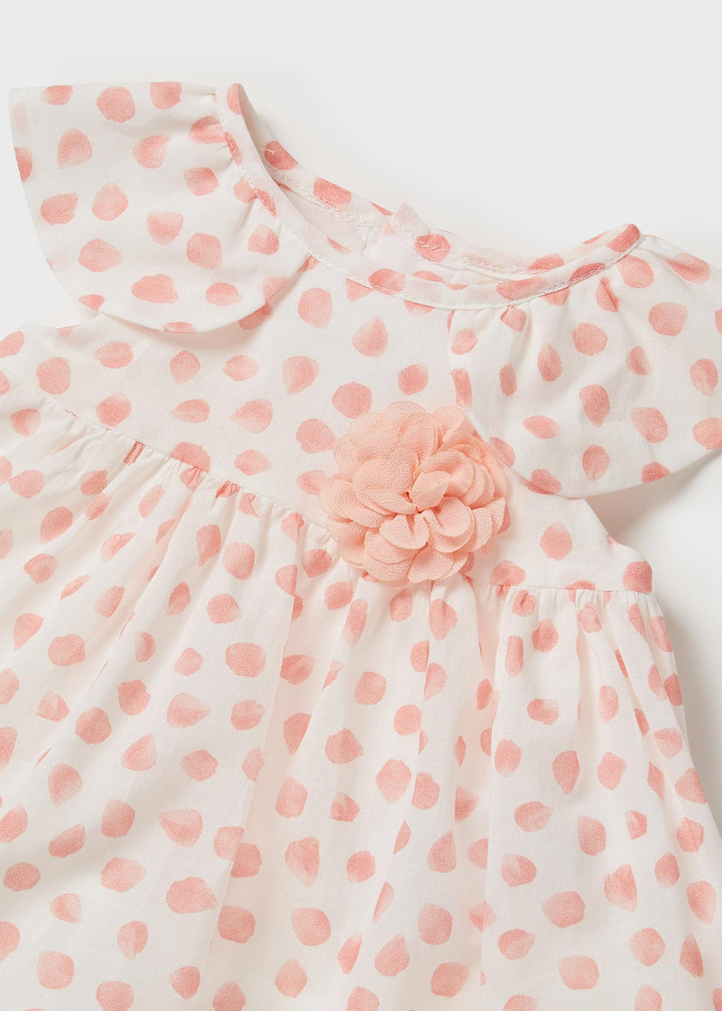 Printed baby girl dress with panties (mayoral) - CottonKids.ie - Set - 1-2 month - 3 month - Dresses & Skirts