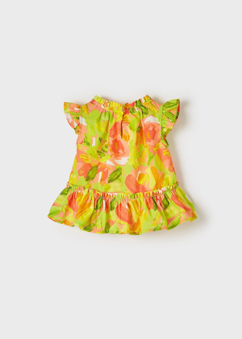 Printed blouse baby girl (mayoral) - CottonKids.ie - Top - 6 month - Girl - GIRL SALE