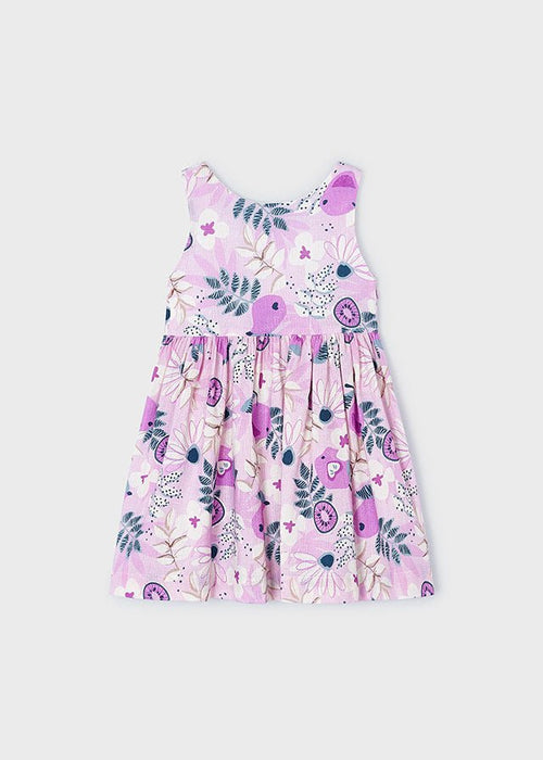 Printed Dress Purple Flowers Summer Girls (mayoral) - CottonKids.ie - 2 year - 3 year - 4 year