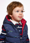 Boys Blue Reversible Gilet (mayoral) - CottonKids.ie - Jacket - 12 month - 18 month - 2 year