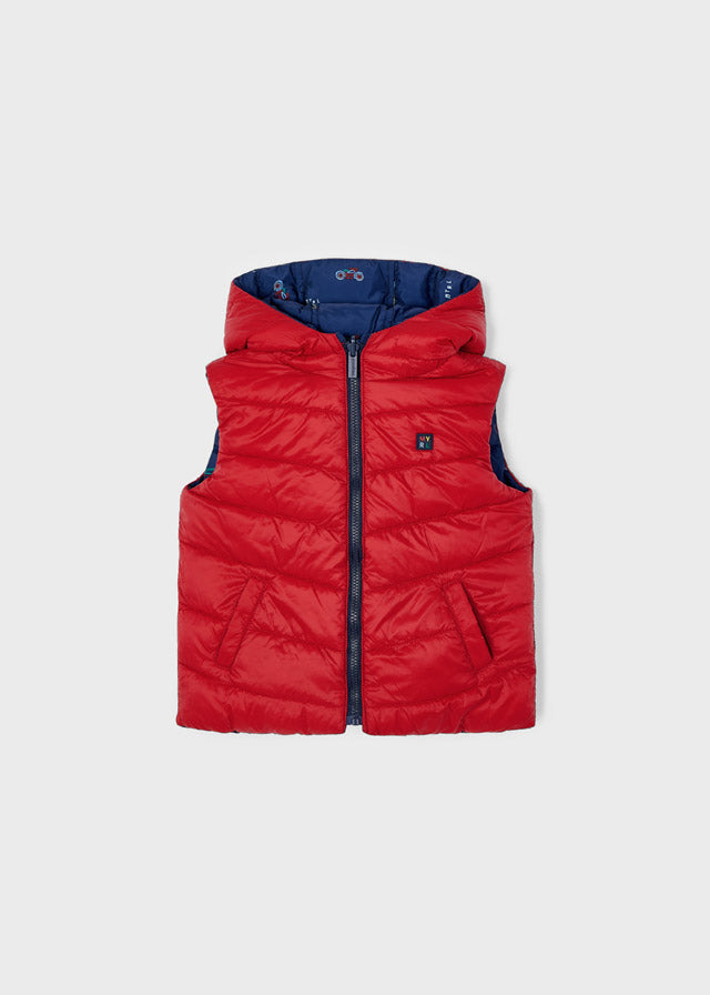 Boys Blue Reversible Gilet (mayoral) - CottonKids.ie - Jacket - 12 month - 18 month - 2 year