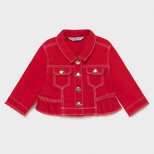Red jacket for baby girl (mayoral) - CottonKids.ie - Jacket - 6 month - 9 month - Coats & Jackets