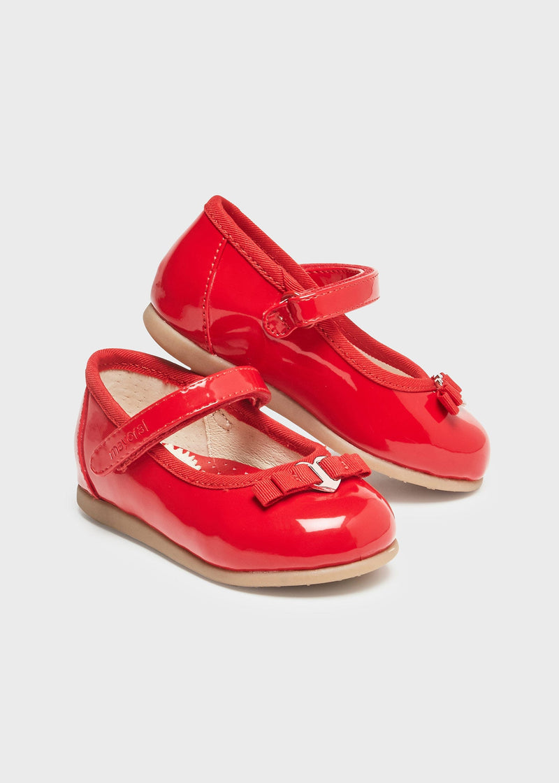 Red Patent Ballerina Christmas Shoes IRELAND