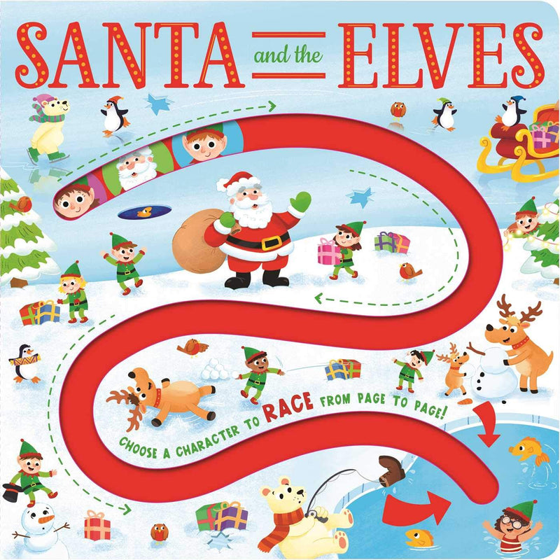 Santa and the Elves (A-Maze Boards) - CottonKids.ie - Activity Books & Games - Christmas Books - Story Books