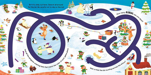 Santa and the Elves (A-Maze Boards) - CottonKids.ie - Activity Books & Games - Christmas Books - Story Books