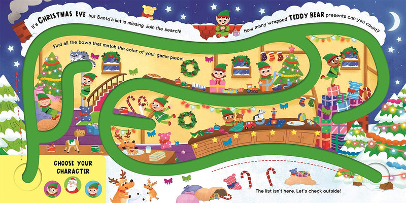 Santa and the Elves (A-Maze Boards) - CottonKids.ie - Activity Books & Games - Christmas Books - Story Books