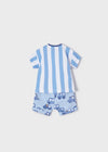 Set 2 piece, shorts and t-shirt, newborn boy (sets sold separately) (mayoral) - CottonKids.ie - Set - 1-2 month - 3 month - Boy