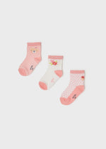 Set 3 pairs socks baby girl (mayoral) - CottonKids.ie - socks - 12 month - 18 month - 2 year