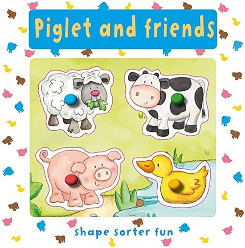 Shape Sorter Fun: Piglet & Friends - CottonKids.ie - Activity Books & Games - Story Books -