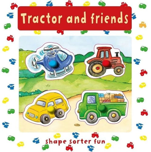 Shape Sorter Fun: Tractor & Friends - CottonKids.ie - Activity Books & Games - Story Books -