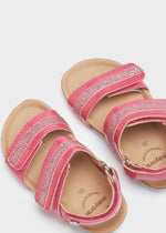 Shiny Velcro Sandals Baby Girl (mayoral) - CottonKids.ie - shoes - Baby (18-24 mth) - EU 19/UK 3 - EU 20/UK 3.5