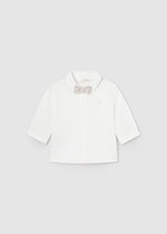 Shirt Baby Boys Ivory Cotton & Linen Shirt (mayoral) - CottonKids.ie - 1-2 month - 12 month - 3 month