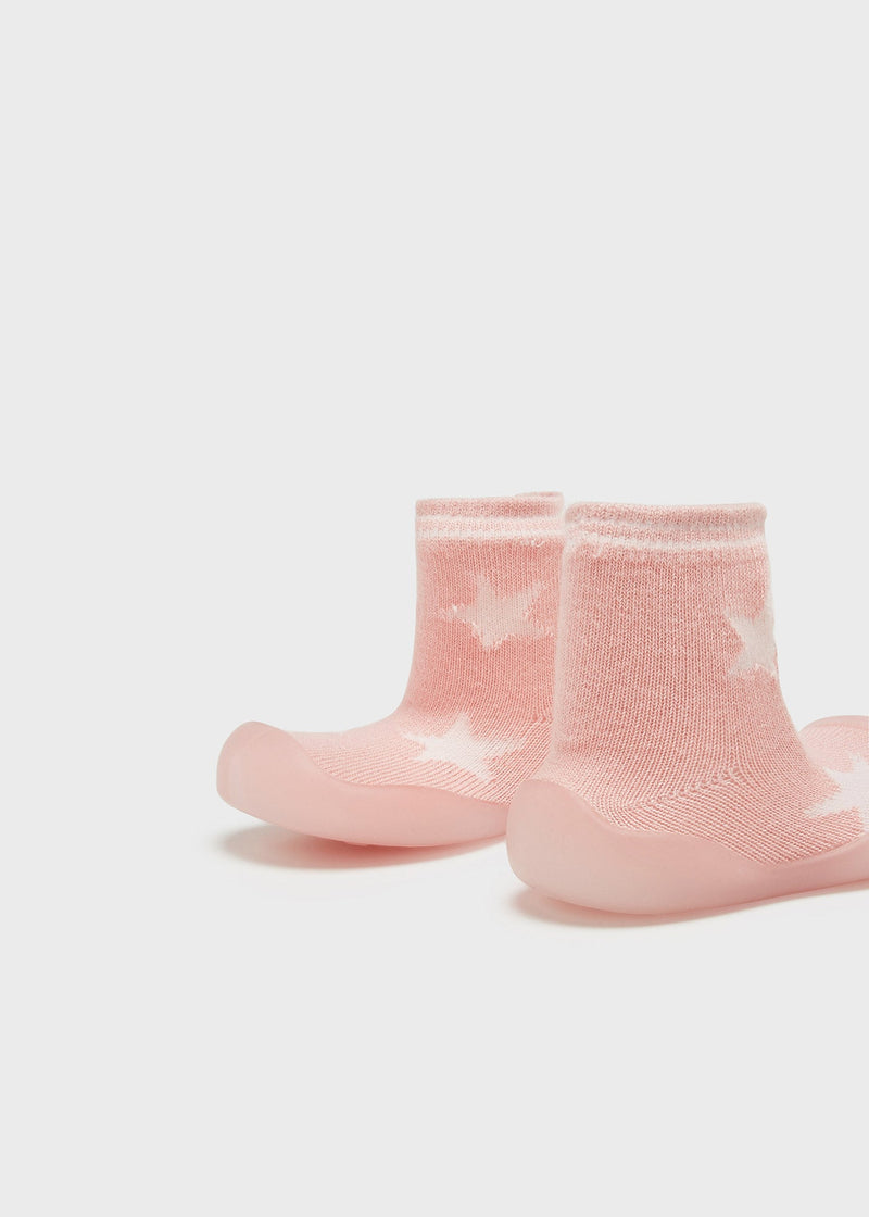 Socks with soles newborn girl anti-slippery (mayoral) - CottonKids.ie - socks - Baby (12-18 mth) - Baby (18-24 mth) - Baby (6-12 mth)