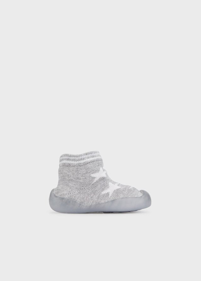 Socks with soles newborn girl boy grey anti-slippery (mayoral) - CottonKids.ie - socks - Baby (12-18 mth) - Baby (18-24 mth) - Baby (6-12 mth)