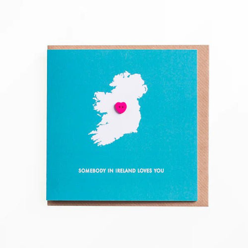 Somebody in Ireland Card - CottonKids.ie - Card - Greeting Cards - Little Paper Mill -