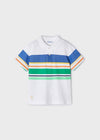 S/s Boy Stripe Polo Shirt (mayoral) - CottonKids.ie - 2 year - 3 year - 5 year