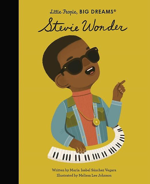 Stevie Wonder (LITTLE PEOPLE, BIG DREAMS) - CottonKids.ie - Book - Little People Big Dreams - -