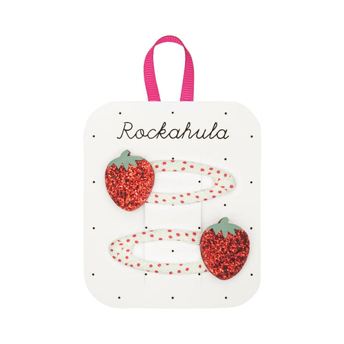 Strawberry Fair Clips (Rockahula) - CottonKids.ie - Girl - Hair Accessories - Rockahula