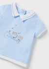 T-shirt And Shorts Set Newborn Boy (mayoral) - CottonKids.ie - 1-2 month - 12 month - 18 month