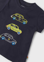 T-shirt short sleeve cars ECROFRIENDS baby boy (mayoral) - CottonKids.ie - Top - 12 month - 6 month - 9 month