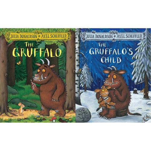 The Gruffalo + The Gruffalo's Child (Set of 2 Books) - CottonKids.ie - Story Books - -