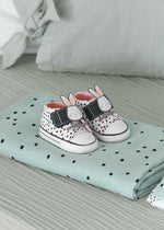 Trainers Newborn Girl Booties Shoes Bunny (mayoral) - CottonKids.ie - Booties - Baby (12-18 mth) - Baby (3-6 mth) - Baby (6-12 mth)