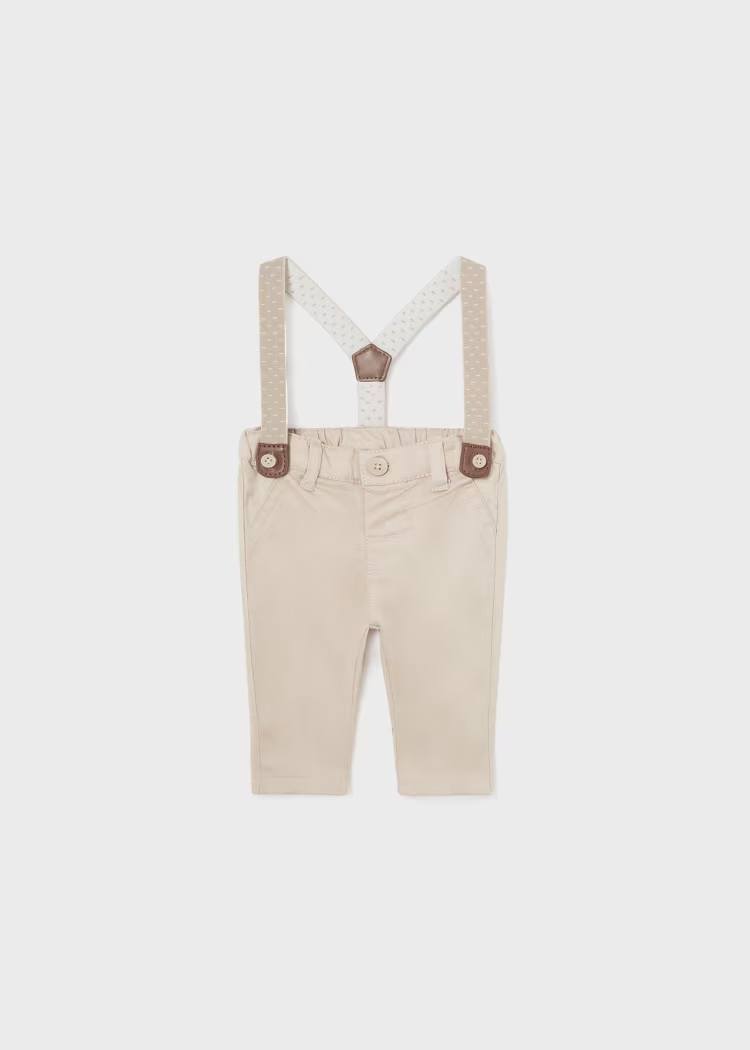 Trousers Baby Boys Beige Cotton Trousers (mayoral) - CottonKids.ie - 1-2 month - 12 month - 18 month