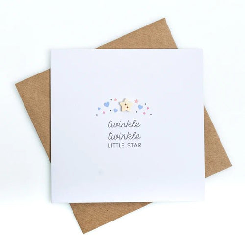 Twinkle Twinkle Baby Card - CottonKids.ie - Card - Greeting Cards - Little Paper Mill -