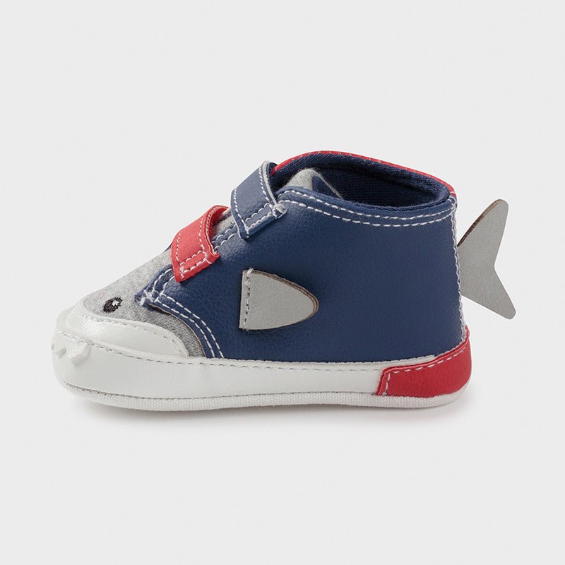 two tone trainers for new born boy (mayoral) - CottonKids.ie - shoes - Baby (3-6 mth) - Baby (6-9 mth) - Boy