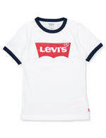 White Cotton Logo T-Shirt (LEVIS) - CottonKids.ie - Top - 11-12 year - 2 year - 3 year