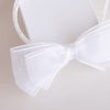 White Headband With Organdine Bow - CottonKids.ie - Girl - Hair Accessories -