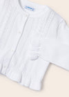 WHITE Girls Knit Cropped Cardigan IRELAND