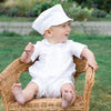 WHITE Pierre Traditional Baby Boys Romper With Hat (Emile et Rose) - CottonKids.ie - 0-1 month - 1-2 month - 12 month
