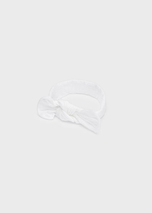 WHITE Tights Nylon Light Pantyhose & headband White - CottonKids.ie - Set - 12 month - 18 month - 9 month