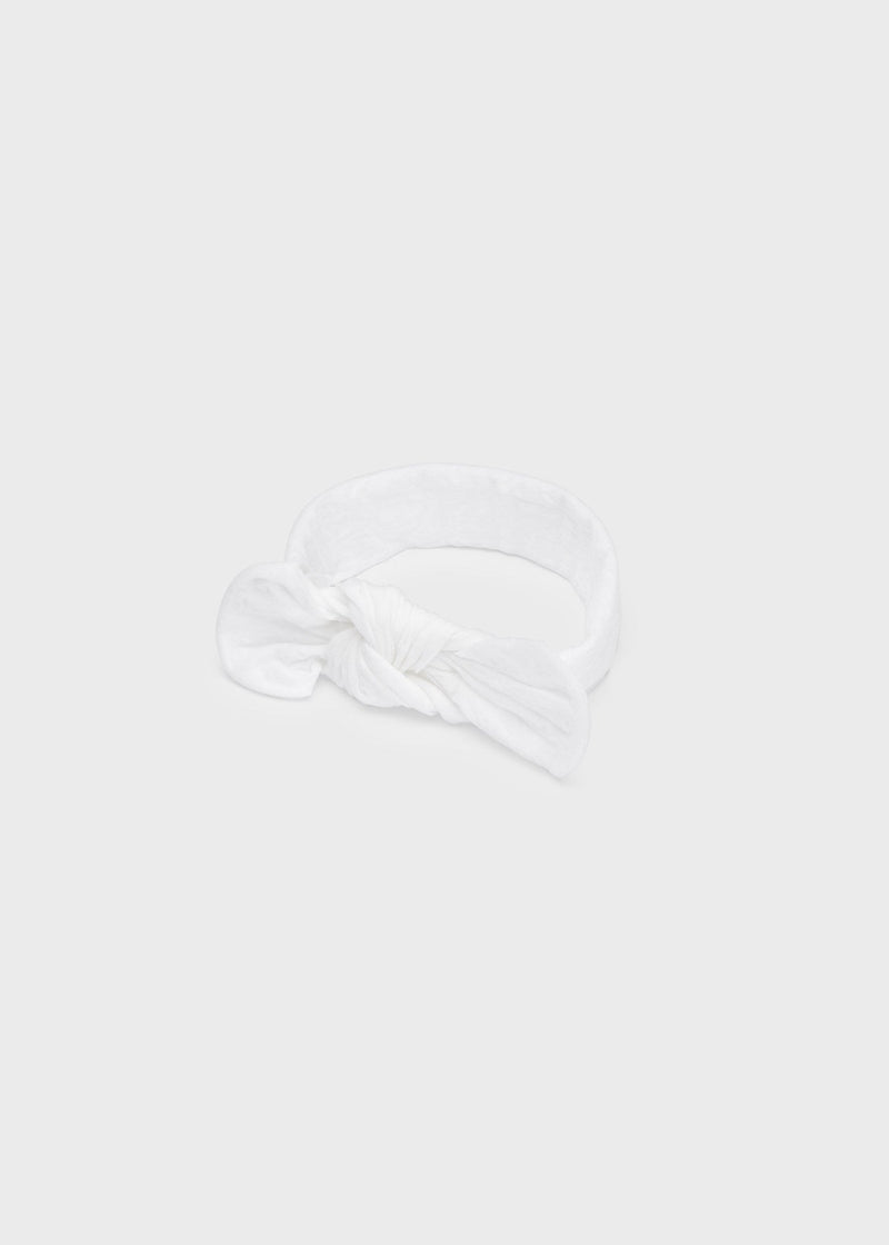 WHITE Tights Nylon Light Pantyhose & headband White - CottonKids.ie - Set - 12 month - 18 month - 9 month
