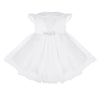 WHITE TULLE CHRISTENING DRESS, WITH COLLAR IRELAND