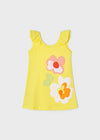 Yellow Floral Cotton Dress (mayoral) - CottonKids.ie - dress - 2 year - 3 year - 4 year