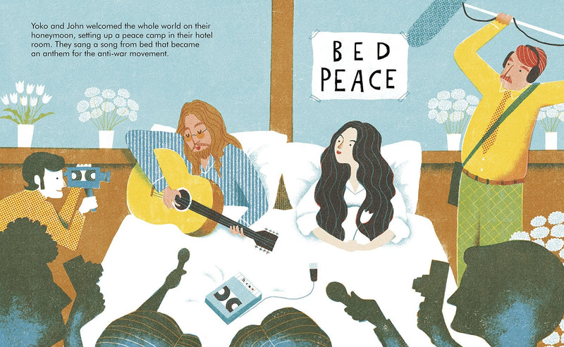 Yoko Ono (Little People, BIG DREAMS) Hardcover - CottonKids.ie - Book - Little People Big Dreams - -